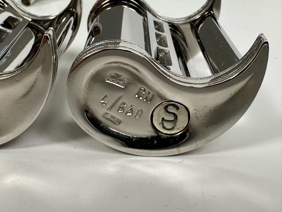 (2) Sets Of Swed Masters Workshop Limited Edition Yin & Yang Salt & Pepper Shakers - One With Original Box Yossi Swed, Jerusalem (Editions 4 Of 650 & 5 Of 650) [Photo 9]