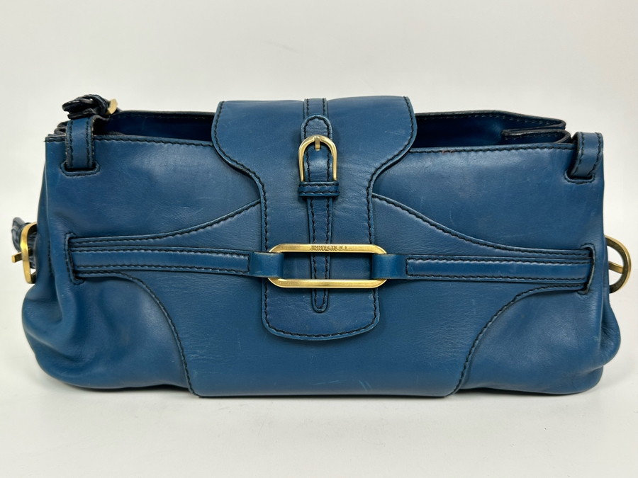 Jimmy Choo Leather Handbag 14W X 4D X 8H [Photo 2]