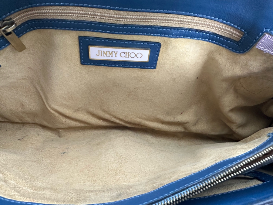 Jimmy Choo Leather Handbag 14W X 4D X 8H [Photo 13]