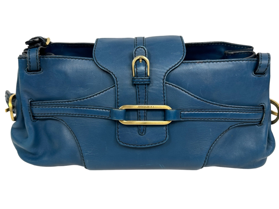 Jimmy Choo Leather Handbag 14W X 4D X 8H [Photo 1]