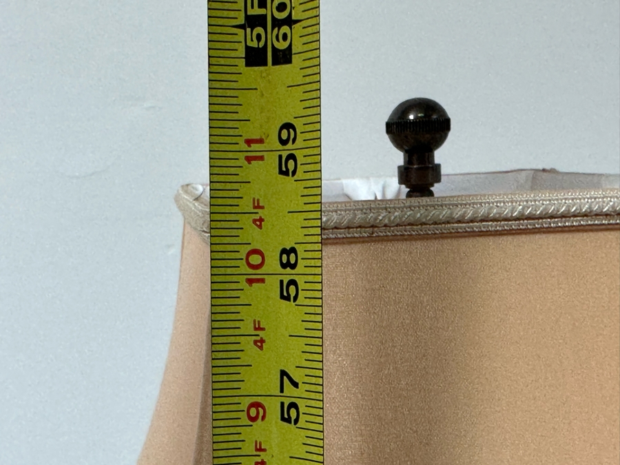 Metal Adjustable Floor Lamp By Tanner Kenzie 59H [Photo 10]