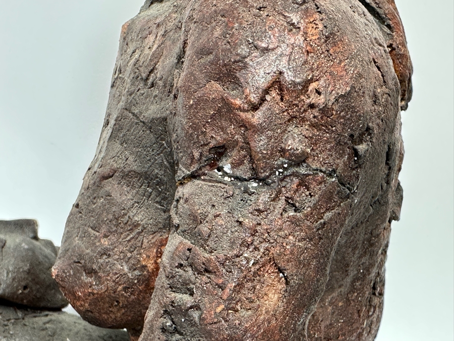 Large Pottery Sculpture Unattributed - See Photos For Several Repairs 23W X 11D X 16H [Photo 19]