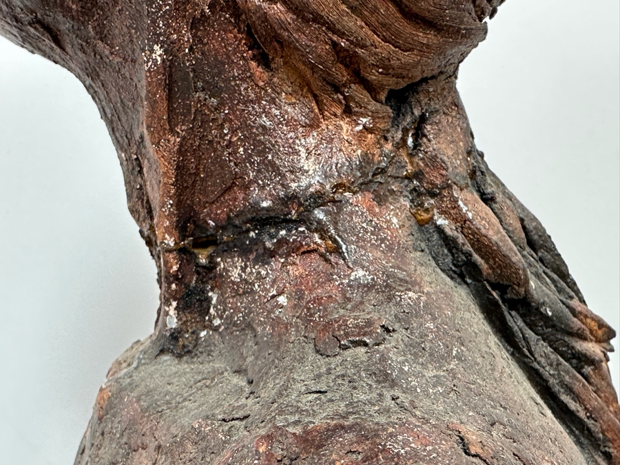 Large Pottery Sculpture Unattributed - See Photos For Several Repairs 23W X 11D X 16H [Photo 20]