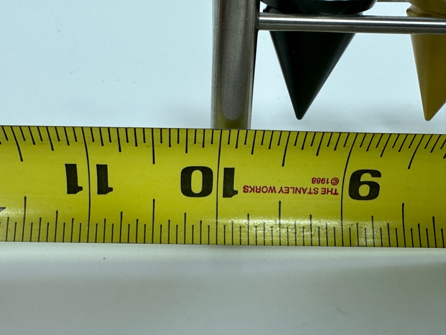 Laura Cowen Rainbow Cone Hanukkah Menorah 10W X 1D X 2H  [Photo 7]