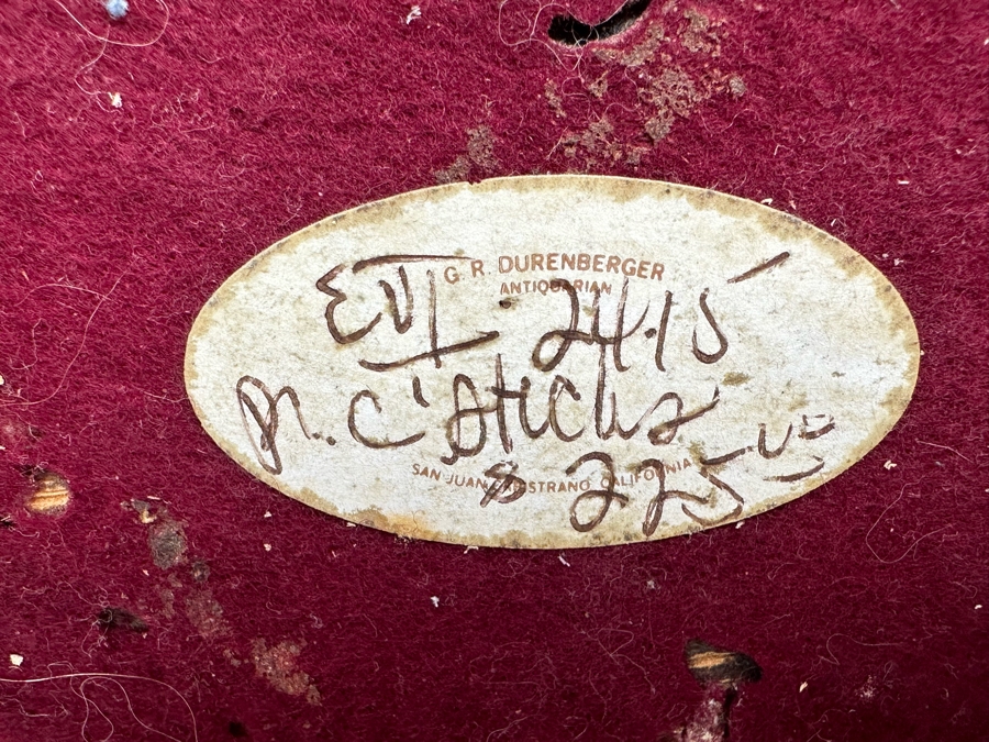 Pair Of Antique Carved Wooden Barley Twist Candlesticks (One Retailed For $225) 11H & 12H [Photo 9]