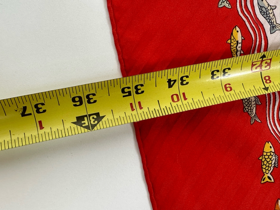 Hermes Paris Silk Scarf Escales Mediterraneennes 35.5 X 33.5 [Photo 16]