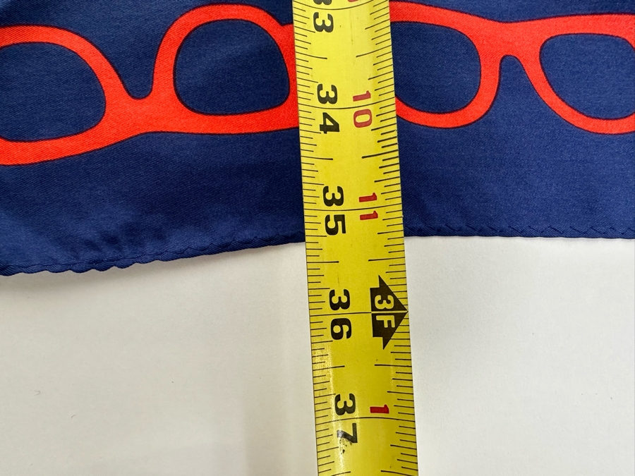 Marc By Marc Jacobs Silk Scarf 34.5 X 35 [Photo 9]