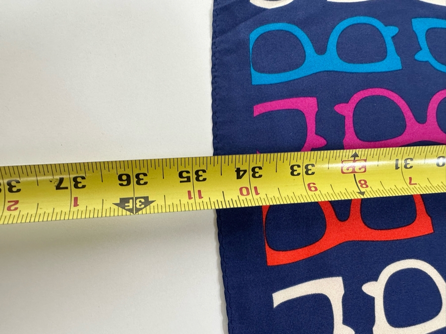 Marc By Marc Jacobs Silk Scarf 34.5 X 35 [Photo 8]