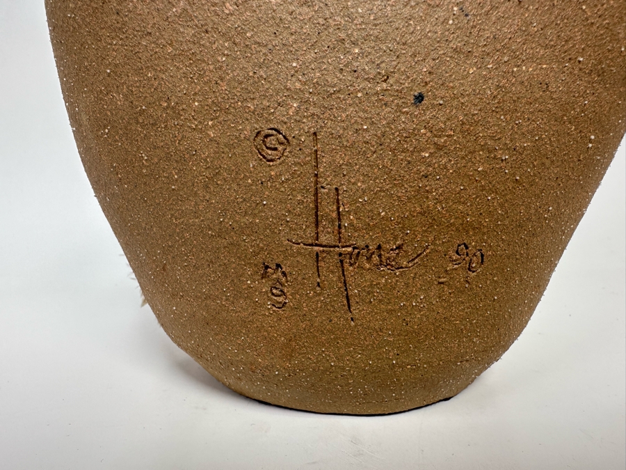 Lynn Hone Signed Laguna Native American Pottery Sculpture 1990 6W X 6.5D X 11H [Photo 4]