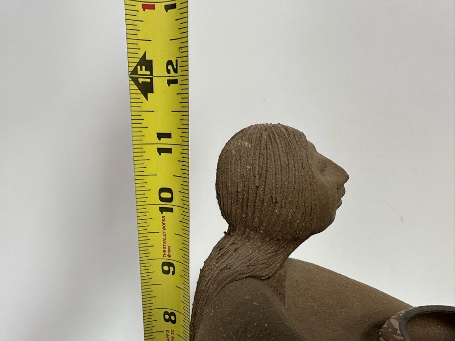 Lynn Hone Signed Laguna Native American Pottery Sculpture 1990 6W X 6.5D X 11H [Photo 15]