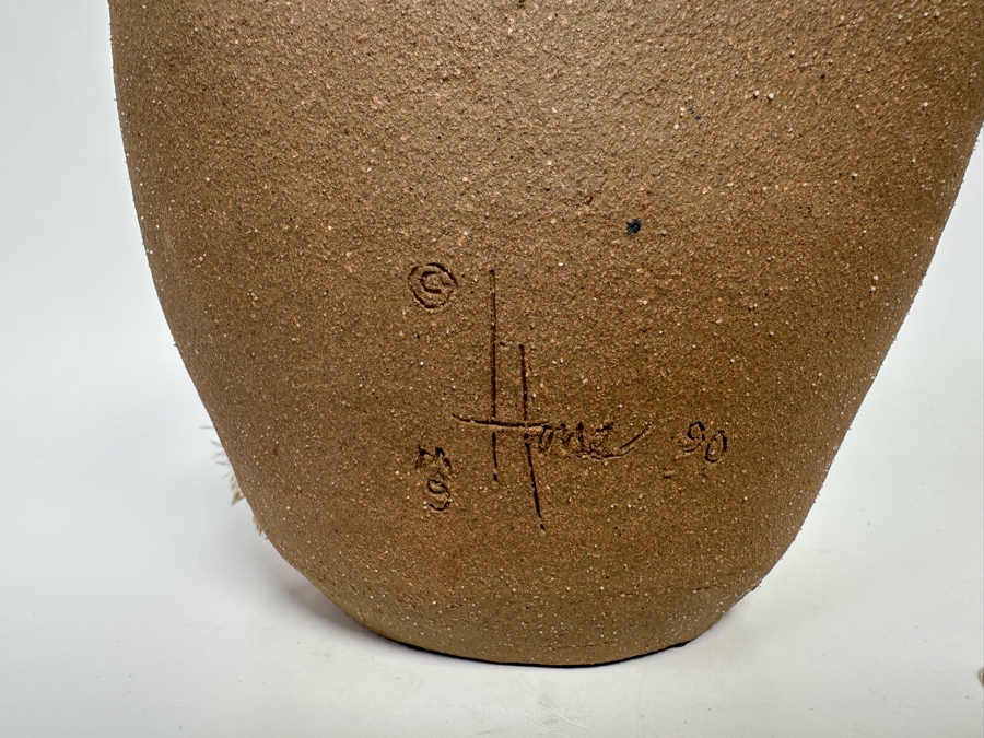 Lynn Hone Signed Laguna Native American Pottery Sculpture 1990 6W X 6.5D X 11H [Photo 5]