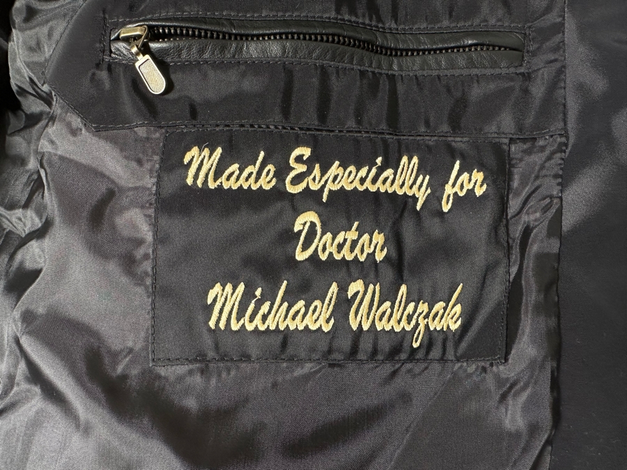 Tony Nowak Original Jacket Size XL Made Especially For Doctor Michael Walczak [Photo 6]