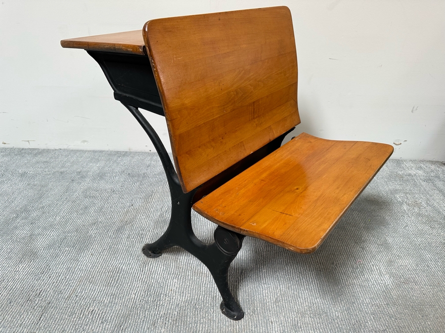 Vintage Children's School Desk 23.5W X 33D X 31H