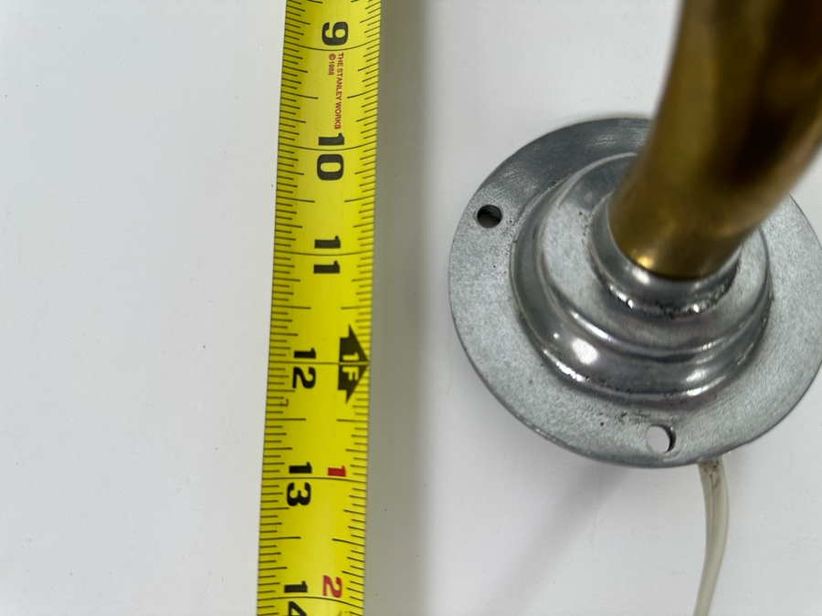 Pair Of Industrial Metal Light Fixture Sconces 13H X 5W [Photo 11]