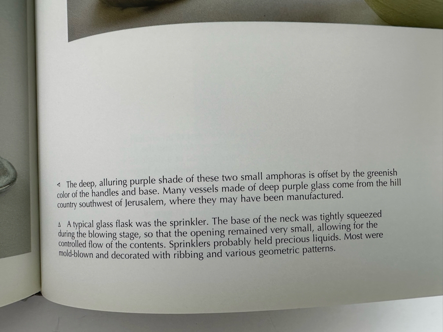 The Wonders Of Ancient Glass At The Israel Museum, Jerusalem By Yale Israeli Hardcover Book [Photo 13]