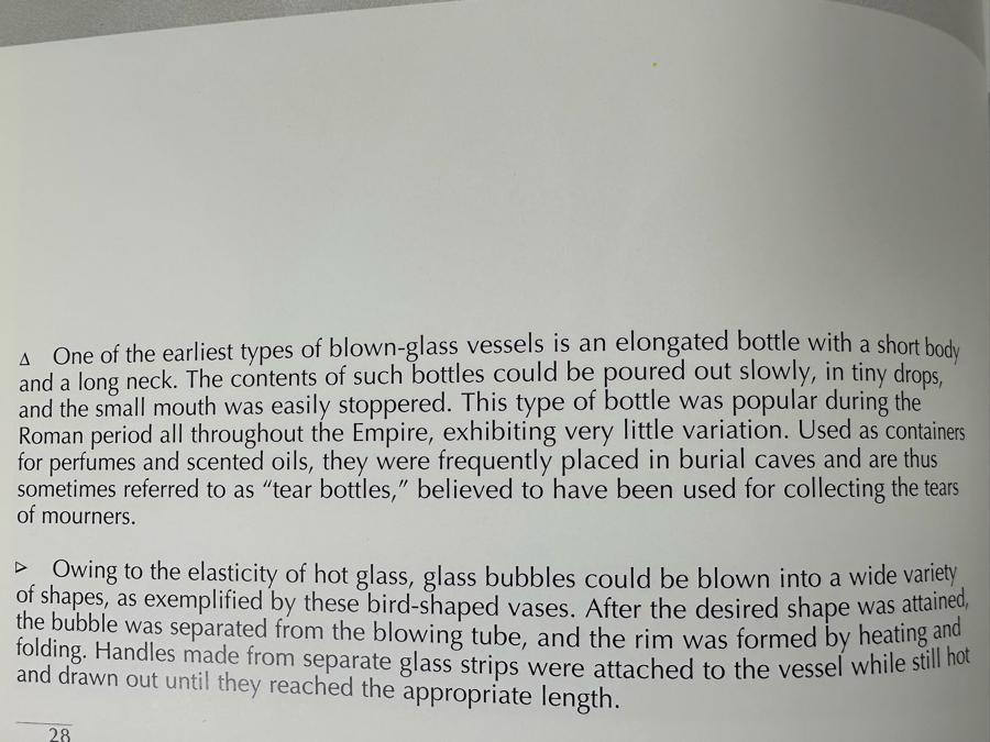 The Wonders Of Ancient Glass At The Israel Museum, Jerusalem By Yale Israeli Hardcover Book [Photo 5]