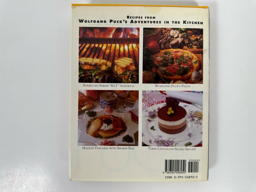 Signed First Edition Cookbook Wolfgang Puck Adventures In The Kitchen Signed By Wolfgang Puck [Photo 8]