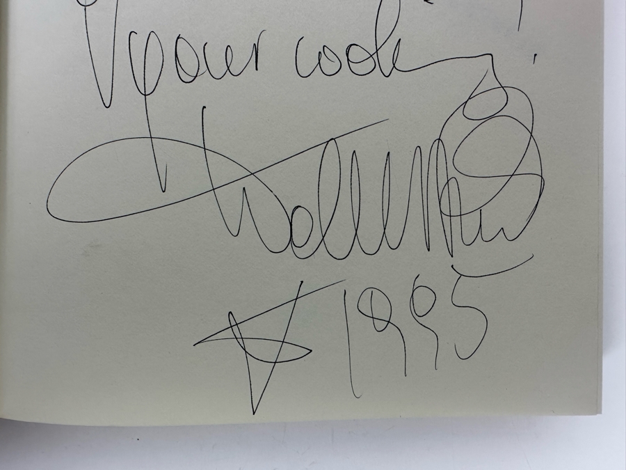 Signed First Edition Cookbook Wolfgang Puck Adventures In The Kitchen Signed By Wolfgang Puck [Photo 4]