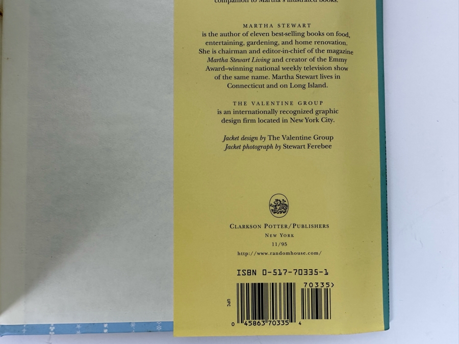 Signed The Martha Stewart Cookbook Collected Recipes For Every Day Signed By Martha Stewart [Photo 7]