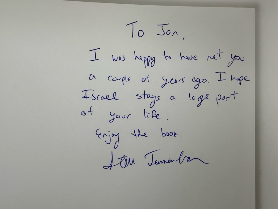 Signed Book Living The Dream: Israel At 50 … A Visual History By Tennenbaum Itai [Photo 4]