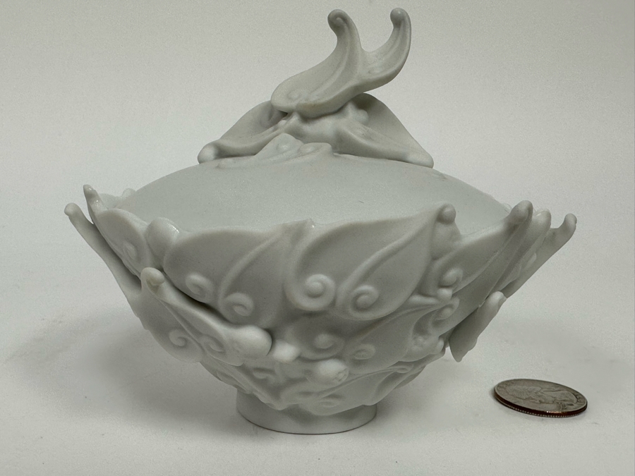 Jean Boggio For Franz Lidded Jar 4W X 4H [Photo 3]