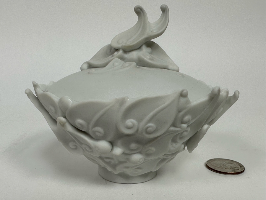 Jean Boggio For Franz Lidded Jar 4W X 4H [Photo 2]