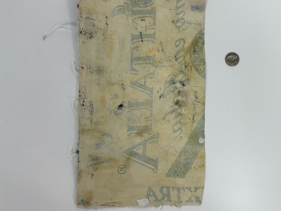 Original Painting On Canvas Unattributed 8.5 X 16 [Photo 5]