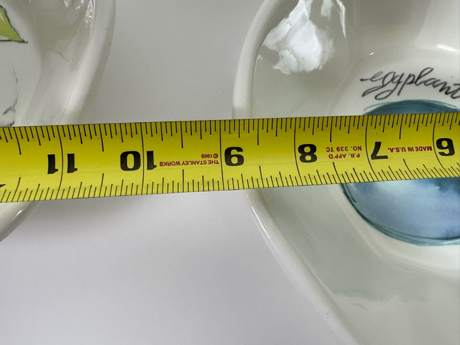 Set Of Six Bowls By Opificio Etico Ceramiche Made In Italy 9W X 2.5H [Photo 11]