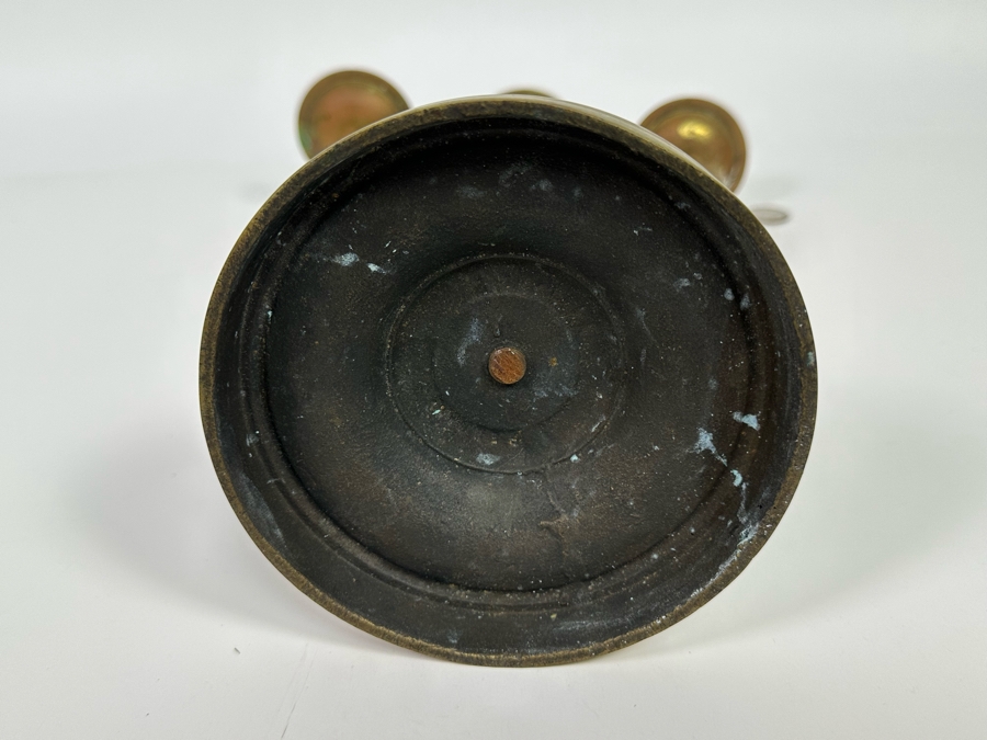 Vintage Copper Candelabra 9.5W X 16.5H [Photo 9]