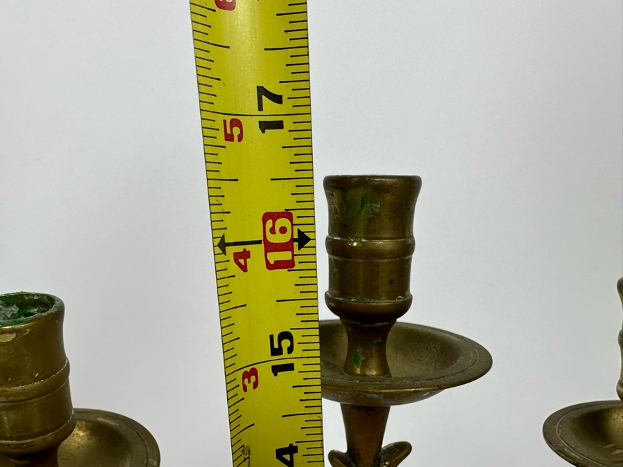 Vintage Copper Candelabra 9.5W X 16.5H [Photo 10]