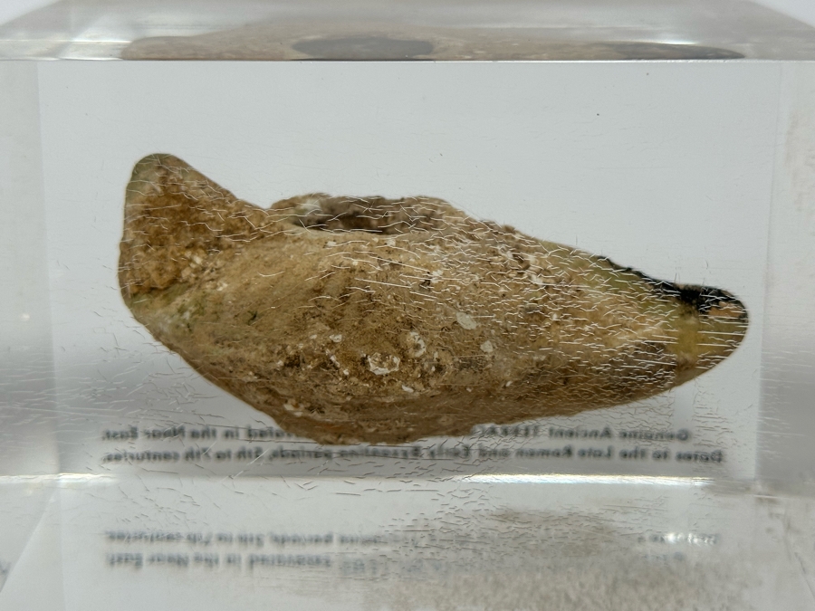 Genuine Ancient Terracotta Oil Lamp Excavated In The Near East Dates To Late Roman And Early Byzantine Periods, 5th To 7th Century 4.5W X 3D X 3H [Photo 8]