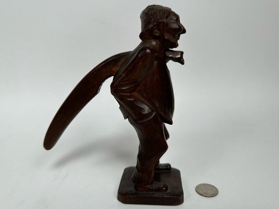 Wooden Carved Figural Man Nutcracker 7.5H [Photo 7]