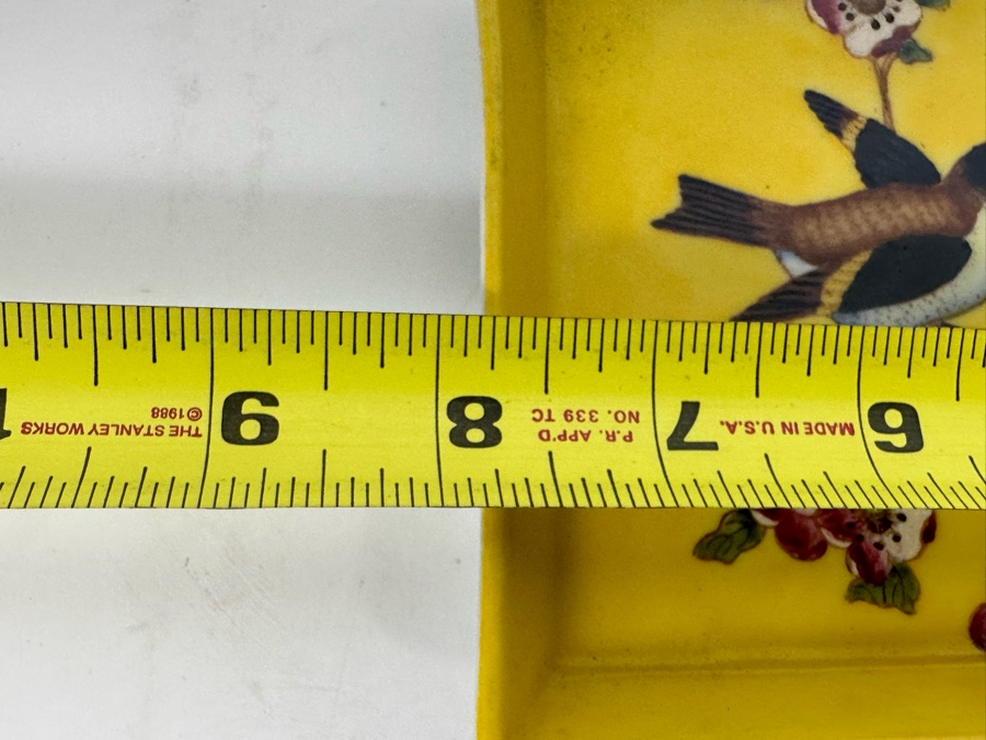 Natasha Farina Paris Porcelain Dresser Tray Trinket Dish 8 X 5 [Photo 10]