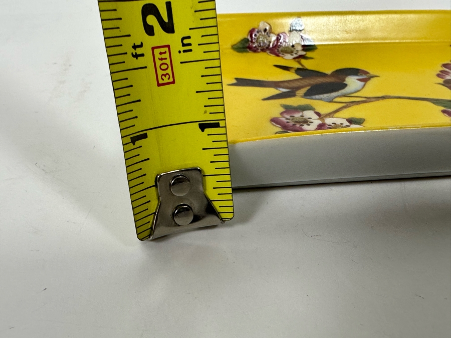 Natasha Farina Paris Porcelain Dresser Tray Trinket Dish 8 X 5 [Photo 12]