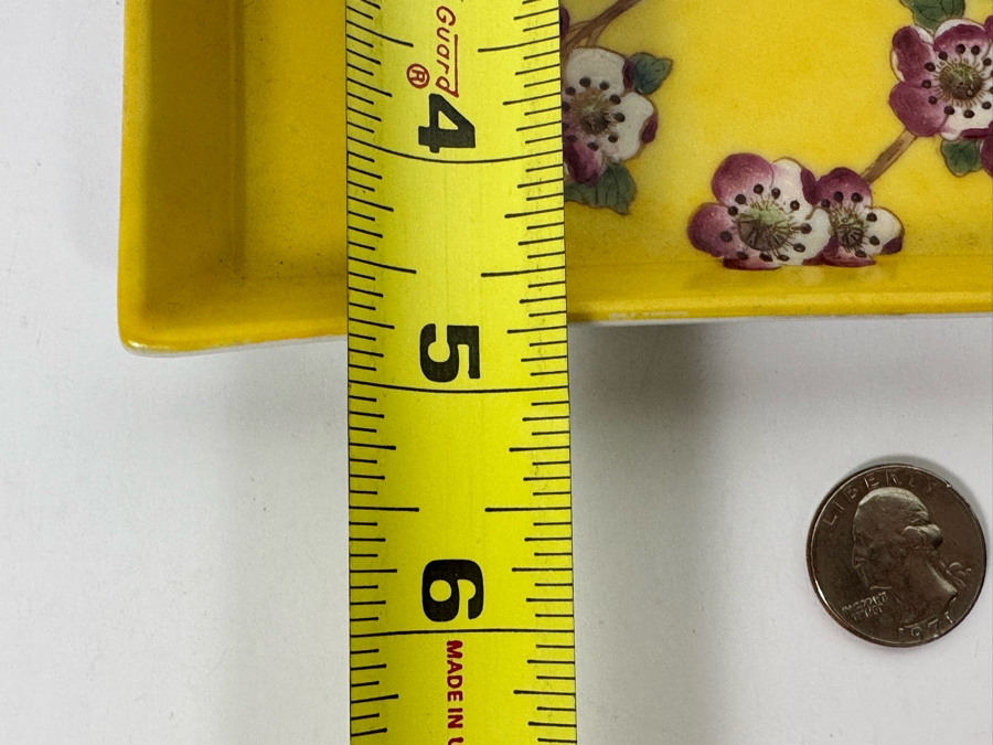 Natasha Farina Paris Porcelain Dresser Tray Trinket Dish 8 X 5 [Photo 11]