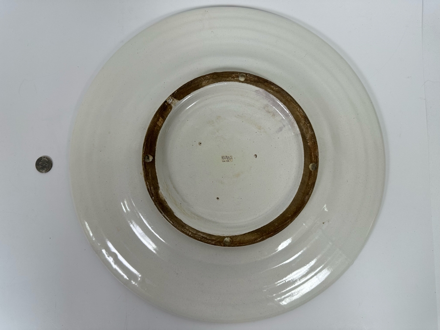 Uccello Charger Plate Made In Italy 17.5R [Photo 5]