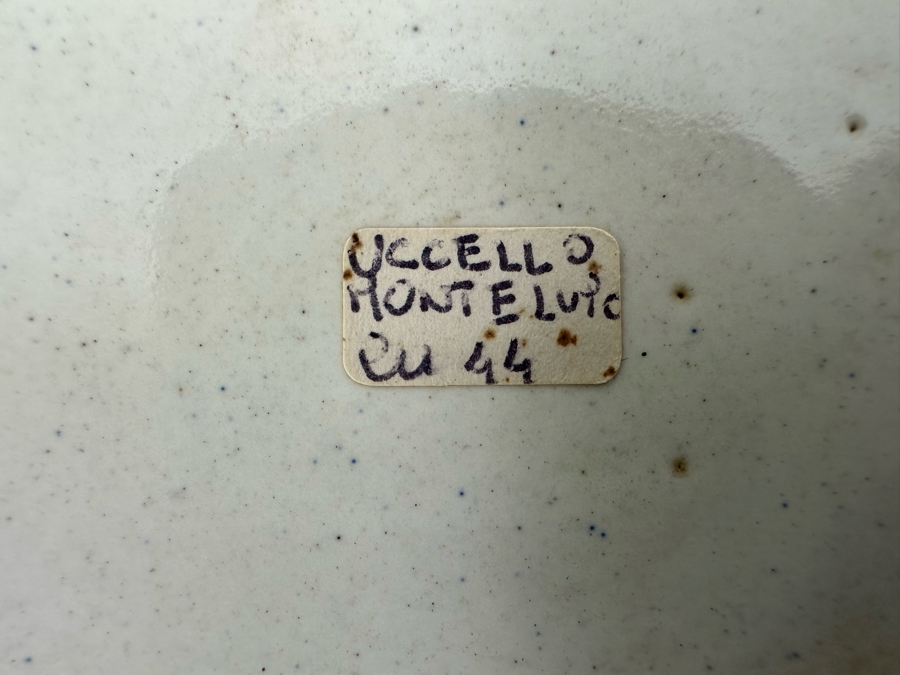 Uccello Charger Plate Made In Italy 17.5R [Photo 7]