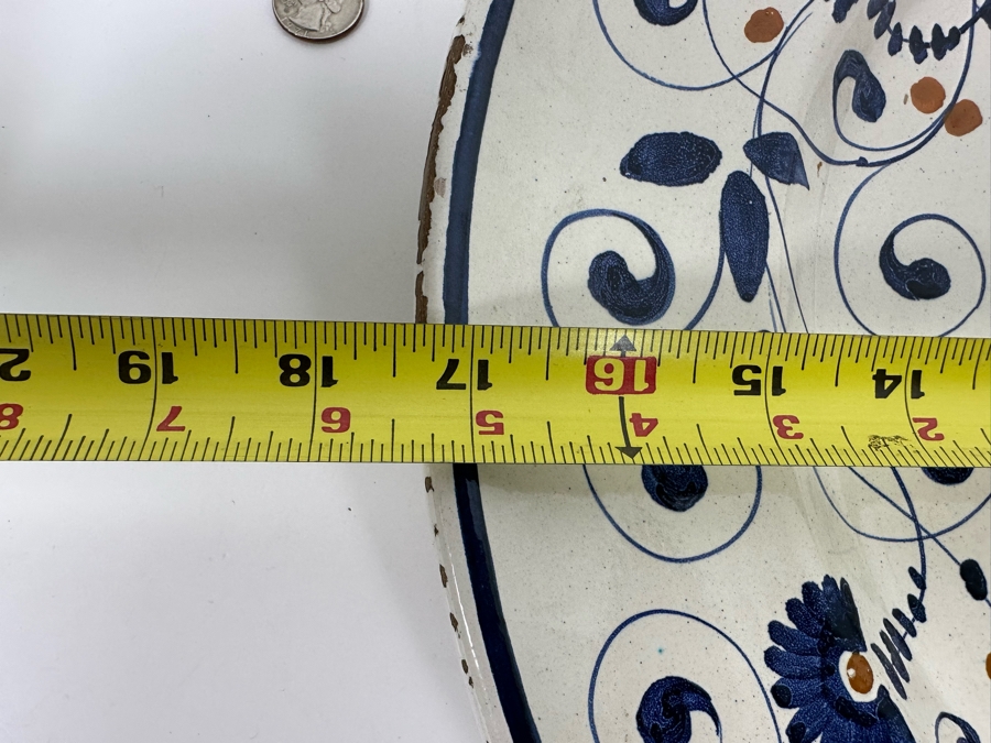 Uccello Charger Plate Made In Italy 17.5R [Photo 8]