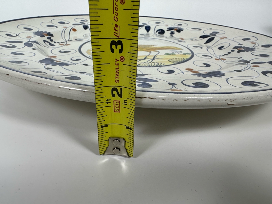 Uccello Charger Plate Made In Italy 17.5R [Photo 9]
