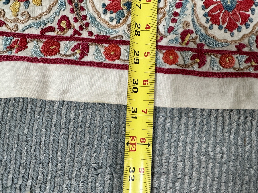 Vintage Suzani From Bukhara, Uzbekistan Textile 41.5 X 31 [Photo 10]