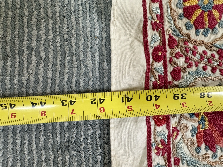 Vintage Suzani From Bukhara, Uzbekistan Textile 41.5 X 31 [Photo 9]