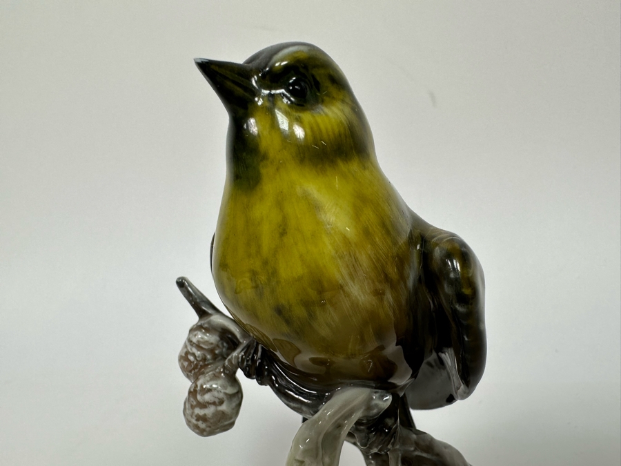 Rosenthal Germany Zeisig Bird Porcelain Figurine Greenfinch 5H [Photo 6]