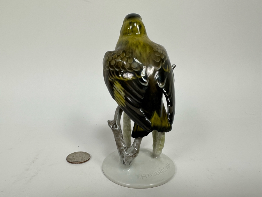 Rosenthal Germany Zeisig Bird Porcelain Figurine Greenfinch 5H [Photo 4]