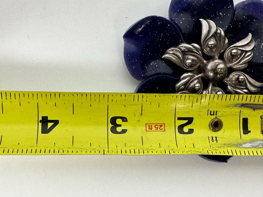 Vintage joseff of hollywood brooch pin 2 75w