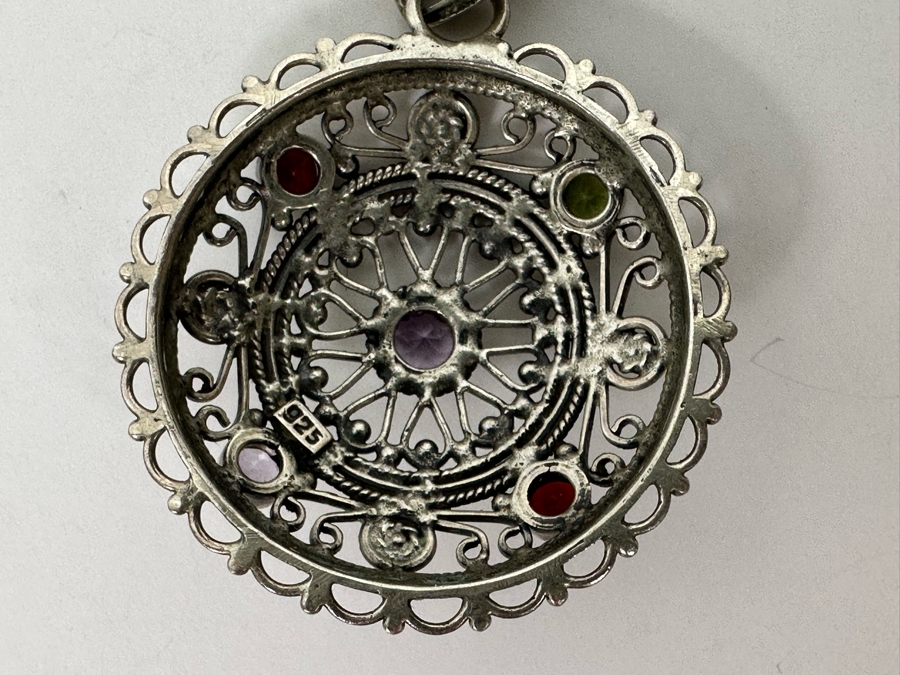 Sterling Silver Pins Brooches And Pendants 43g TW [Photo 6]