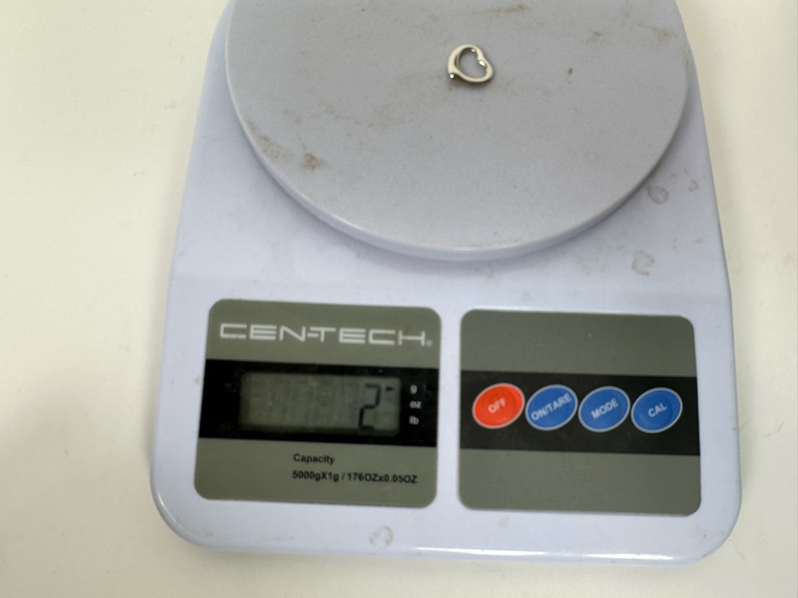 Tiffany & Co Sterling Silver Elsa Perreti Floating Heart Pendant 2g [Photo 11]