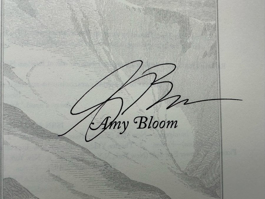 Signed Book Away By Amy Bloom [Photo 5]