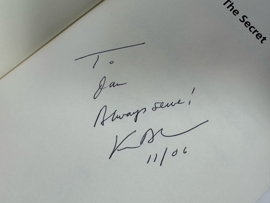 Signed Book The Secret By Ken Blanchard [Photo 3]