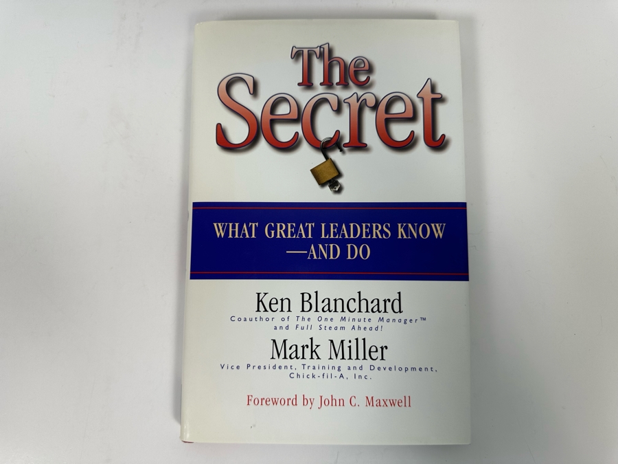 Signed Book The Secret By Ken Blanchard [Photo 2]