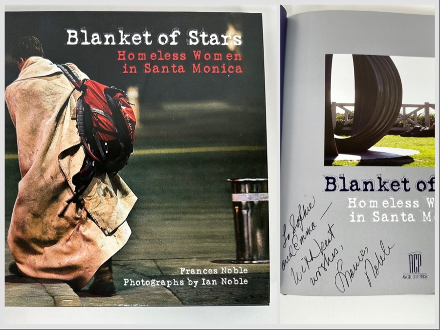 Signed Book Blanket Of Stars Homeless Women In Santa Monica Signed By Frances Noble [Photo 1]